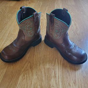 Justin 2D Girls Cowgirl Boots